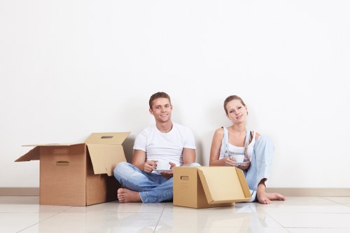 Neatly packed storage unit supporting moving and renovation needs