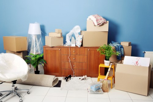 Man and van service helping with a local move in Westgreen