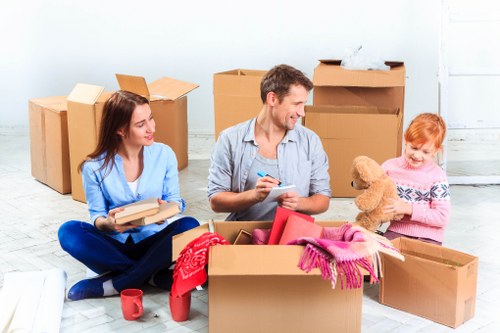 Efficient small removals service supporting a move in Westgreen