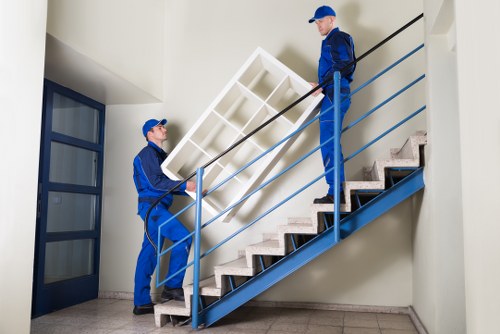 Packing services for Westgreen removals with wrapped household items
