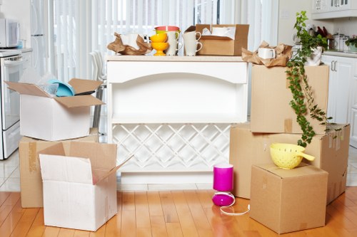 Organized office storage units in a Westgreen workplace