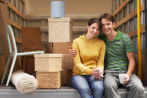 Flexible storage space for students moving in Westgreen