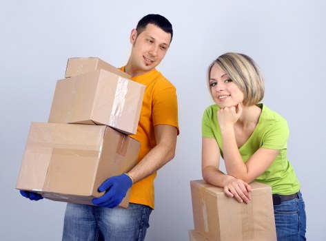 Manual handling and safe lifting practices in a warehouse setting