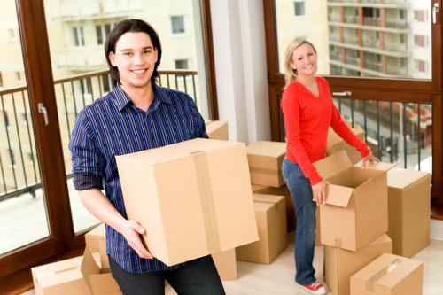 Flexible modular office storage layout in Westgreen